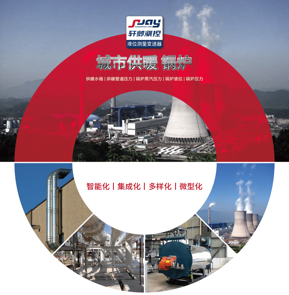 城市供暖、鍋爐（供暖水箱、供暖管道壓力、鍋爐蒸汽壓力、鍋爐液